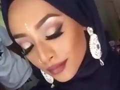 Uk hijabi cum face