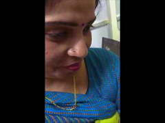 Indian MILF fingered by colleague in office in restroom